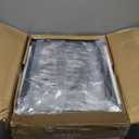 Furologee Nightstand Set of 2, Rustic Brown, with Charging Station and USB Ports, Side Tables with 2 Fabric Drawers, Bedside Tables with Storage Shelf & Hooks, for Living Room/Bedroom (2 pc(11"D x 14.96"W x 23.6"H))