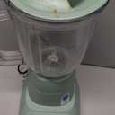 bella 10 Speed Countertop Blender, Juicer & Smoothie Maker, Fits-anywhere Kitchenware, Slim Flip & Store Design, Dishwasher Safe 48oz Capacity Pitcher & Lid, Stainless Steel Blade, 450 Watt, Seaglass (6 Cup)