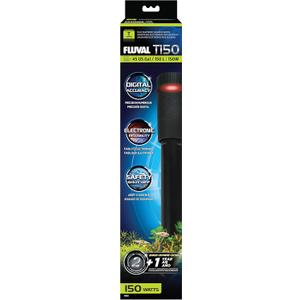Fluval T150 Fully Electronic Heater for Freshwater Aquariums up to 45 Gal.