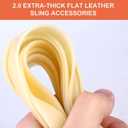 10 Pcs Slingshot Flat Rubber Bands 2mm Thickness Flat Rubber Band Slingshot Replacement Bands Hunting Catapult Elastic Bungee for Outdoor Jungle Hunting