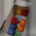 16 Pack Mini Slow Rising Stress Cube, Square Fidget Ice Cube Stress Balls, Stretchy Fidget Toy for Anxiety Stress Relief, Classroom Prize Cube Squishies for Adults Kids Children Teens Party Favors