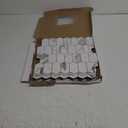 Vamos Tile Long Hexagon Peel and Stick Backsplash Tile - 10 Sheets Stick on Backsplash for Kitchen and Bathroom 12.4 x 12 Inch Glossy Carrara White PVC Self Adhesive Mosaic Wall Tiles