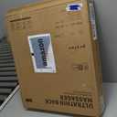 Back Massager, Rolling Up and Down Back Massager with Heat, Back Massage 4D Kneading for Pain Relief Deep Tissue, Ultrathin Shoulder Massager Mother's Day Gifts for Women Men Parents, Grey