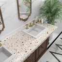 Extra Wide 48"x354.3" Modern Multicolored Terrazzo Contact Paper Marble