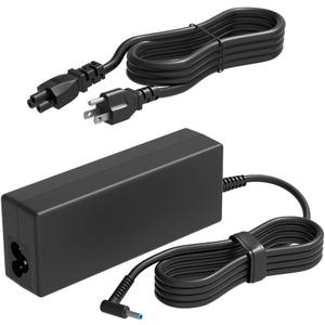 65W AC Charger Compatible with HP Notebook 14 15 17 Inch 470 240 245 246 250 255 256 340 348 355 350 345 248 242 210 215 G2 G3 G4 G5 G6 G7 G8 G9 G10 Pro x2 G1 G2, x360 310 Laptop