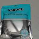 Vabogu Cat 8 Ethernet Cable 10FT, Heavy Duty 26AWG High Speed 40Gbps 2000MHz, Gold Plated RJ45 Shielded, Weatherproof Indoor & Outdoor LAN Cable for Gaming PC PS5 Xbox Modem Router