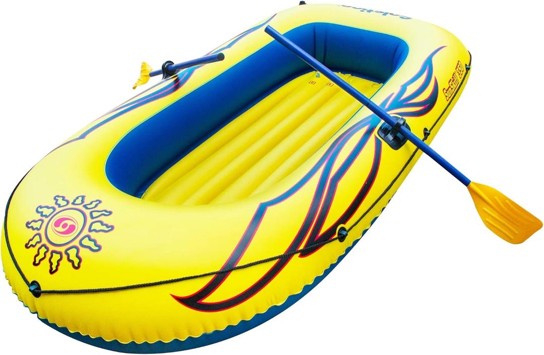 Solstice by Swimline SunSkiff 3-Person Boat Kit, Multicolor, One Size (29351) Solstice by Swimline SunSkiff 3-Person Boat Kit, Multicolor, One Size (29351)