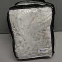 Beautyrest Zuri Reversible Faux Fur to Mink Electric Blanket,Auto Shut Off, Virtually Zero EMF, Multi Heat Setting,UL Certified, Machine Washable, Snow Leopard Throw 50" x 70",100% Microfiber