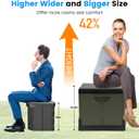 Portable Toilet Camping Toilets for Car Indoor Outdoor Commode Foldable Travel Potty for Camping,Tent,Hiking,Boating,Long Road Trips,Traffic Jam,Home