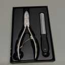 Gobeigo Upgrade Wide Open Dog Nail Clippers for Large Dogs Cut Like Butter, Heavy Duty Dog Nail Trimmer Full Metal Razor Sharp Professional for All Dogs Cats with Thick Toenail (Silver)