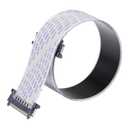 uxcell FFC FPC Cable 0.5mm Pitch 51 Pin 1000mm Flexible Flat Ribbon Cable for LCD Screen