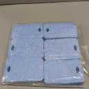 METUUTER 12-Count Scrub Sponges Kitchen Sponge Heavy Duty, Cellulose Sponges with Scouring Pads Dual-Sided for Kitchen and Household Use (Square-Blue)