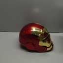 Iron Hero MK 5 1:1 Wearable Helmet - Voice, Touch, and Remote Control with LED Eyes, Realistic Sound Effects, Perfect for Cosplay, Display, and Collectible Figures for Man and Teen,Gold
