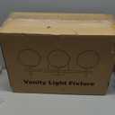 3-Light Bathroom Light Fixtures, Brushed Gold Vanity Lights for Bathroom with Milky White Glass Ball Shade, 18.9 inch Bathroom Lighting Fixtures Over Mirror, Wall Sconce for Bedroom(Bulb Not Included)