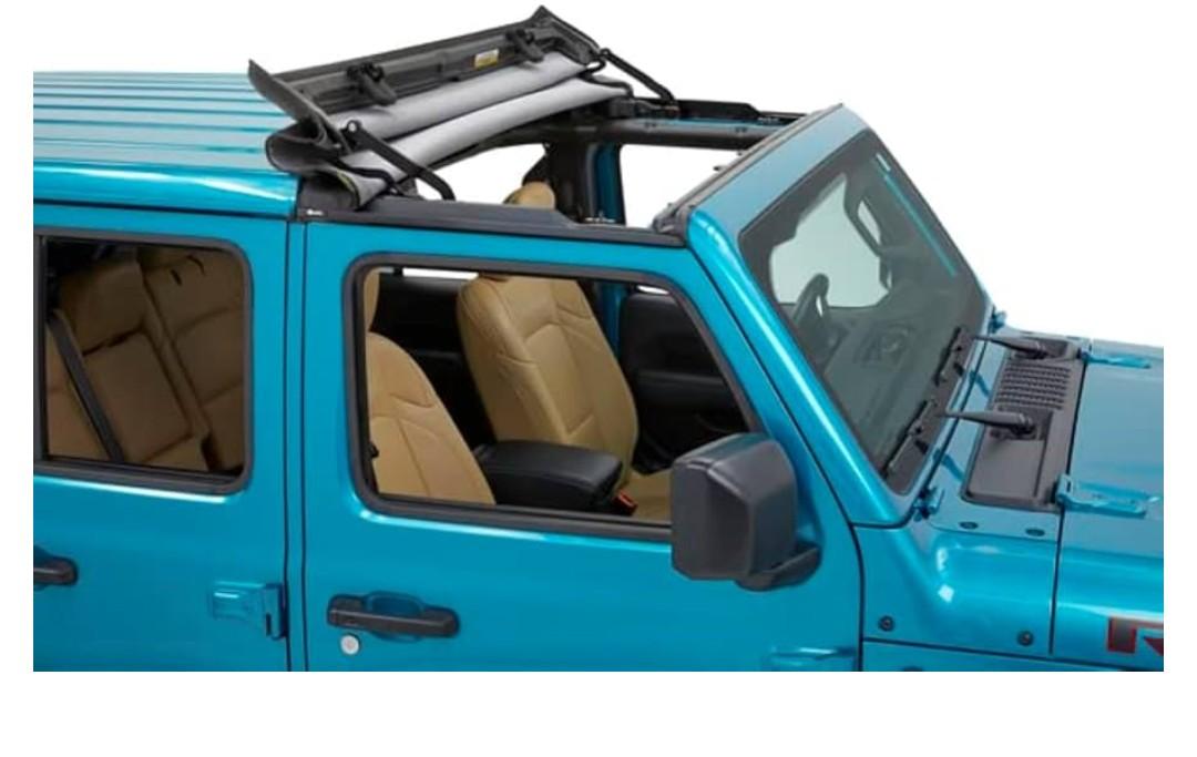 Bestop Sunrider for Hardtop 5245435 for Jeep JL & JT 2018-2027Fits Jeep Wrangler JL, Gladiator JT, 2018-2027, Black Diamond