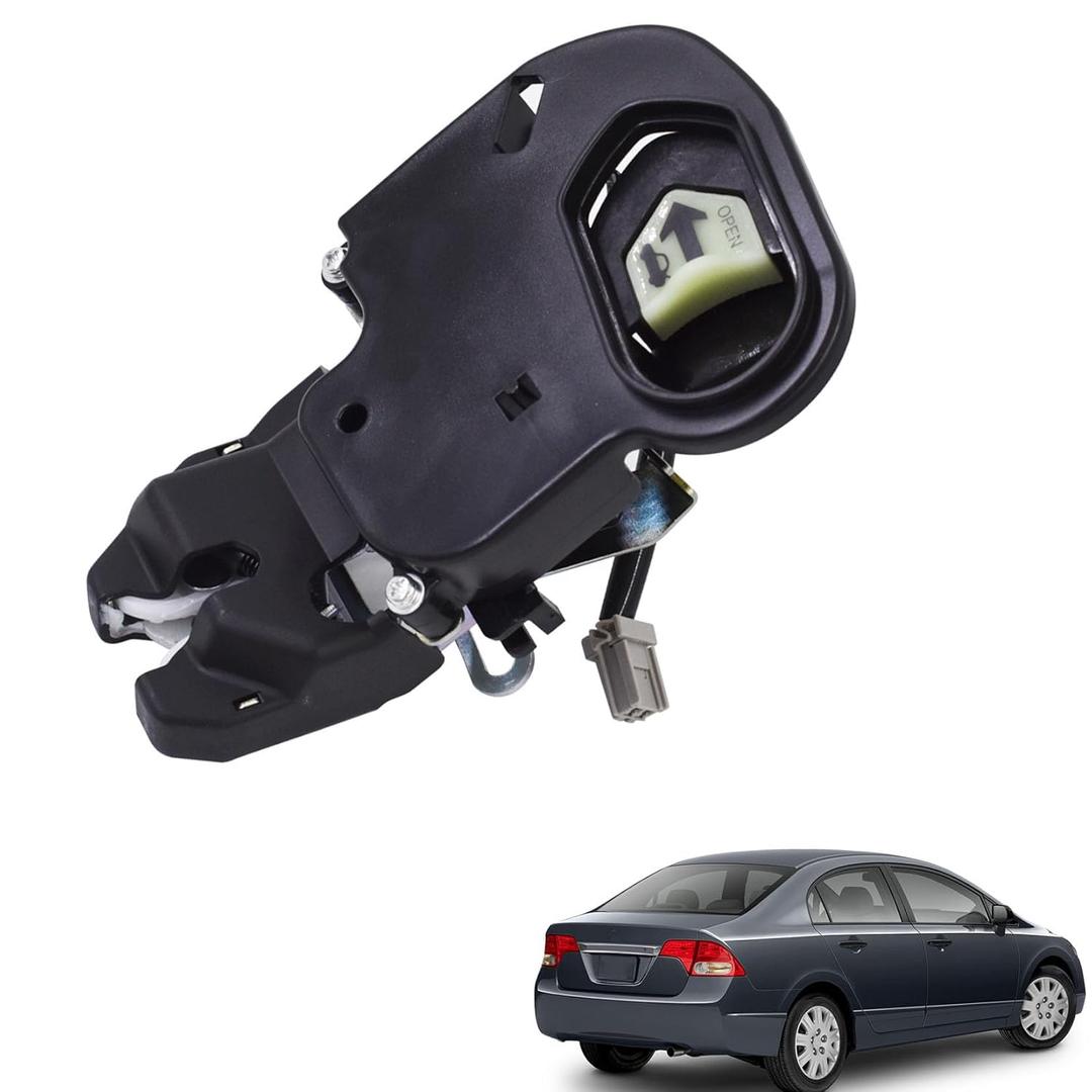 Trunk Latch Lock Actuator Motor Replacement for Civic Sedan 2006-2011 Replacement for 74851-SNA-A12