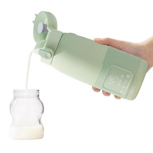 Fancemot Portable Milk Warmer for Baby, Portable Bottle Warmer for Travel, Portable Water Warmer - Fast Charging, Cordless, 12 Ounces Big Capacity for Instant Breastmilk, Formula, Water