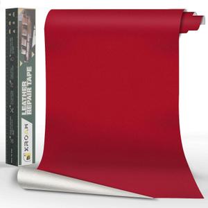 Leather Repair Tape, 23.6x79 inch Leather Patches for Furniture, Self Adhesive Leather Repair Patch for Sofas, Couches, Leather Covers, Seats, Chairs, Vinyl Repair Tape Red-Fine Grain Leather Repair Tape, 23.6x79 inch Leather Patches for Furniture, Self Adhesive Leather Repair Patch for Sofas, Couches, Leather Covers, Seats, Chairs, Vinyl Repair Tape Red-Fine Grain