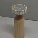 HD Designs 8 in Wood Small Candle Holder