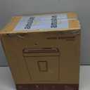 Bonsaii 12-Sheet Cross Cut Paper Shredder, 5.5 Gal Home Office Heavy Duty Shredder for Paper, Credit Card, Mail, Staples, with Transparent Window, High Security Level P-4 (C275-A)