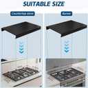 Duty Stainless Steel Stove Cover Board, 30 x 22.3x 2.75 Inch Gas Stove Top Cover, Scratch & Splash Protection Noodle Board for Electric/Gas Range,Easy-Clean Electric Stove Cover Board