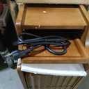 Narrow Bedside Table with Drawers & Storage, Farmhouse End Table Modern Side Table for Bedroom Livingroom Sofa Office