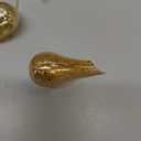 24 Pcs Mercury Glass Teardrop Ornaments for Christmas Tree Raindrop Christmas Ornaments Clear Hanging Decoration Vintage Crystal Chandeliers Winter Party Decor(Vintage Sliver)