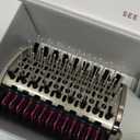 Shark HT202 SmoothStyle Heated Comb + Blow Dryer Brush, Dual Mode, for All Hair Types, Silk