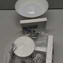 UME 2 Pack LED Outdoor White Front Porch Lights, Waterproof Wall Lantern Light Fixture, Anti-Rust Farmhouse Barn Wall Sconce for Patio, Doorway, Garage