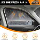 Window Visor Rain Guard for 2021-2025 Ford Bronco Sport Window Visors Shades Wind Deflectors Rain Guards for 2024 Bronco Sport Accessories