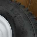 20x8.00-8 Gray Lawn Mower Wheel - Set of 2-3/4 Inch Axle, 2.90 Inch Hub