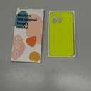 BossKiss Compatible with iPhone 13 Pro Case, Premium Silicone Upgraded [Camera Protection] [2 Screen Protectors] [Soft Anti-Scratch Microfiber Lining] Phone Case for iPhone 13 Pro 6.1'' - Neon Lemon