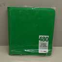 Ultra Pro E-15741 Ultra Pro-12 Pocket Zippered Pro Binder-Green, M