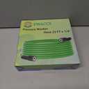 PWACCS Pressure Washer Hose for Power Washer  3600 PSI High Pressure Replacement Hose  1/4" x 25 FT Flexible Power Washing Extension Hose  Compatible with M22 Fittings