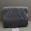 Lumbar Support Pillow for Recliner,Large Memory Foam Back Support Cushion for Sofa & Gaming Chair, Ergonomic Backrest Pillow for Elderly, Comfortable Couch Cushion with Machine Washable Cover,Gray