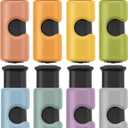 Mr. Pen- Squeeze and Lock Bread Bag Clips, 8 Pack, Squeeze and Lock Bread Clips, Bag Clips for Food Storage, Clips for Food Packages, Snack Clips, Food Clips for Bags, Plastic Bag Clip (Earthy Colors)