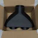 Jmoe USA 2.5 Inch Shop Vac Y Connector Splitter With Individual Blast Gates | Dust Collection Hose Splitter | Fits Ridgid, Craftsman, and Most Wet Dry Vacuums | PATENT PENDING