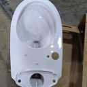 TOTO Drake Elongated Universal Height TORNADO FLUSH Toilet Bowl with 10 Inch Rough-In and CEFIONTECT, WASHLET+ Ready, Cotton White - C776CEFGT40.10#01