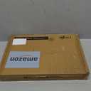 WALI Floating Entertainment Center Shelves, Holds Up to 17.6lbs, TV Shelf with Strengthened Tempered Glasses for DVD Players, Cable Boxes, Games Consoles, TV Accessories (CS201B), 1 Shelf, Black