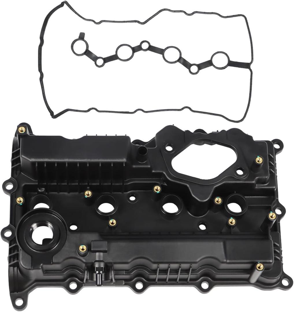 Engine Valve Cover with Gasket 2.0L 2.4L Compatible with Optima 2016-2020 Santa 2015-2020 Sonata 2015-2019 Tucson 2015-2018 224002GGB0 224102GGB0