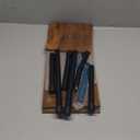 JayRex Countertop Organizer Organization, 3 Tier Moveable Corner Shelf Organizer for Kitchen, Bathroom, Spice Rack, Coffee Area, Over Sink, Dresser Table (Rustic Brown)