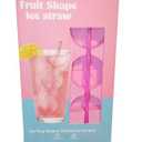 Ice Cube Straw Mold, Pack of 3