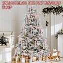 20 Pcs Velvet Bows for Christmas Tree - 5.9" x 11.81" Vintage Rustic Ribbon Bow Ornaments for Xmas Gift Wrapping Garland Wreath Window Fireplace Staircase Holiday Wedding Home Decor (20, Pink)