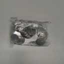 Therwen 100 Pcs 1.2 Inch Metal Stamping Blanks Silver Round Stainless Steel Blank Dog Tags with Hole Metal Polished Tags for Engraving with Key Rings for Bracelet Jewelry Making