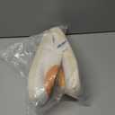 Slippers for Women Men Warm Fuzzy Cozy Slippers Anti-Slip House Indoor Outdoor Shoes (White)