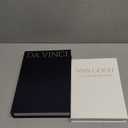 SUPERNIGHT Decorative Books for Home Decor, Set of 2 Linen Decorative Boxes for Aesthetic Room Decoration, Coffee Table Decor, Keepsake, Hidden Storage with Magnetic Closure (Black+White)