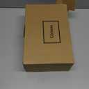 Girimax Clear Snowflakes Christmas Flameless Candles with Remote, Flickering Battery LED Pillar Candles Set of 3