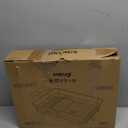 Sakugi Stainless Steel Dish Drying Rack for Kitchen Counter, Sink Organization and Storage Essentials with Silverware & Utensil Holder, Home and Apartment Decor, 12''W x 15.5''L, Black