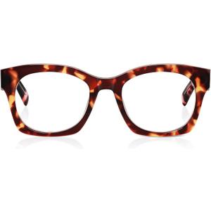 Square Reading Glasses for Women&Men - Acetate Tortoise - Firenze Readers Chic & Modern Design FF-6270