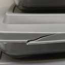 Rectangular Glass Bakeware Set with BPA Free Lids Baking Pans for Lasagna Leftovers Cooking Kitchen Freezer-to-Oven and Dish